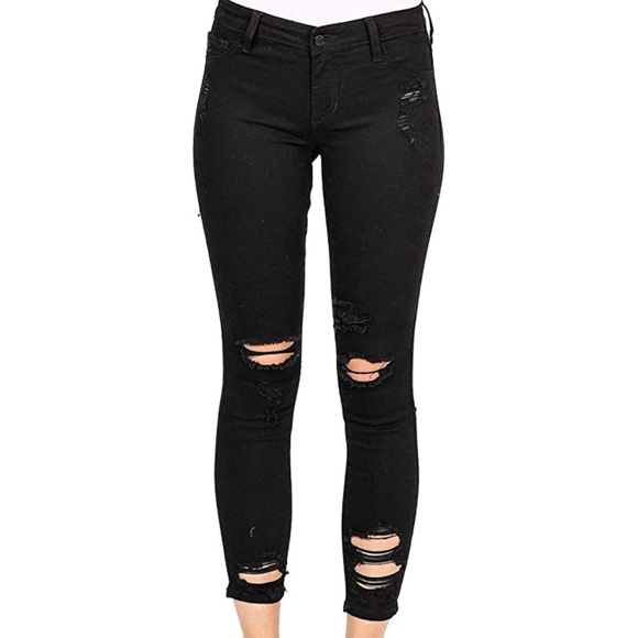 H&M Pants & Jumpsuits Hm Cello Mid Rise Distressed Skinny Jeans